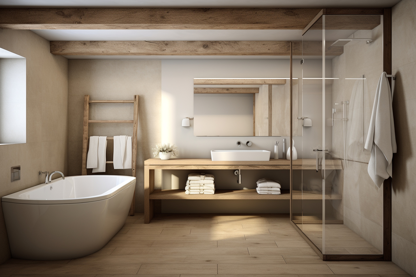 Accessible bathrooms with walk-in shower trays in Nerja.