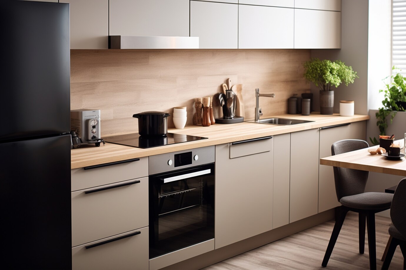 Open-plan kitchen renovations in Nerja